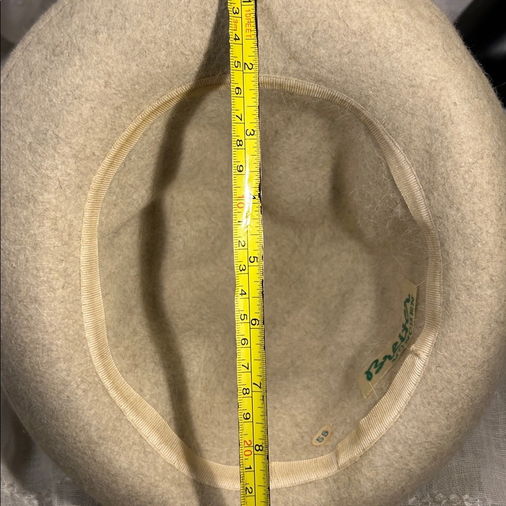 Vintage Breiter wool hat with 55 sticker - Picture 6 of 9